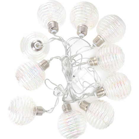 Guirlande lumineuse LED étanche de 5,5 m (18 pieds) en fil de cuivre, alimentée par USB ou piles, culot E27, idéale pour les demandes en mariage, les fêtes et les vacances. (1/5)
