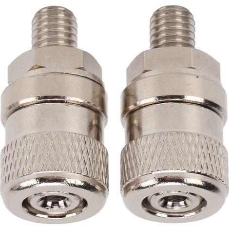 Lot de 2 bornes de courant M8x35 mm, haute conductivité, résistantes à l'usure, composants électroniques à longue durée de vie (1/5)