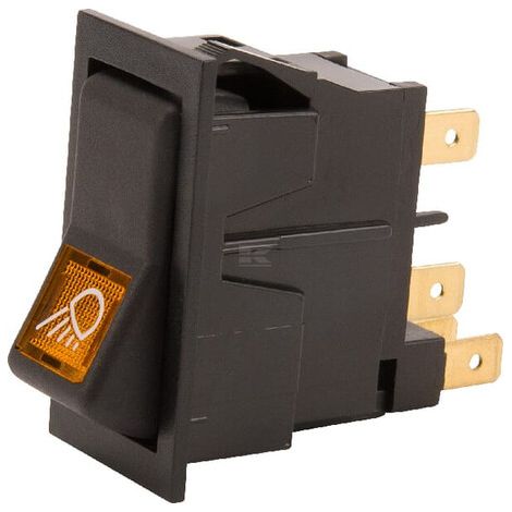 Interruptor basculante I-II encendido-apagado 5 polos'Luz de trabajo COBO 16408000 (1/2)