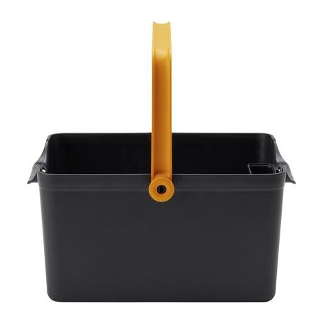 Fiskars 1071305 Caja de almacenamiento negro y naranja