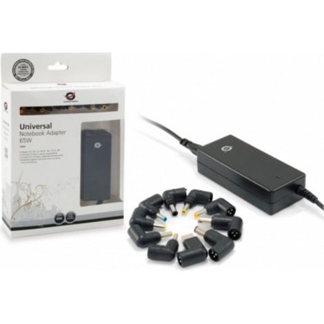 Universal-Laptop-Ladegerät conceptronic 65w automatisch 18v bis 20v 10tips