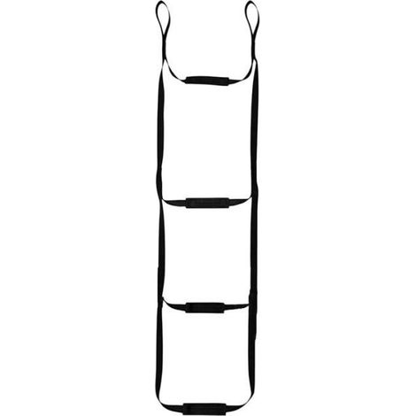 1 Échelle corde, portable, nylon, antidérapant, 3-4 marches, bateau arbre spéléologie (1/5)