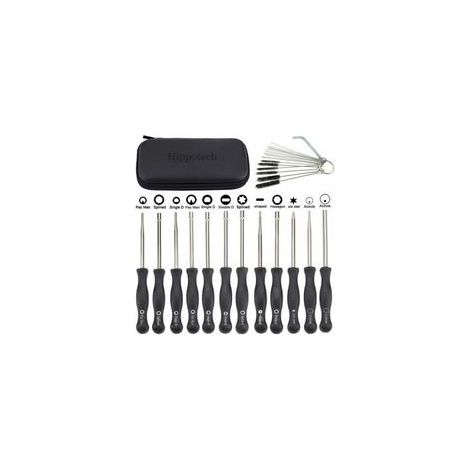 Set di 12 attrezzi per la regolazione del carburatore con cacciaviti per piccoli motori a 2 tempi per motoseghe Husqvarna, Stihl ed Echo. (1/4)