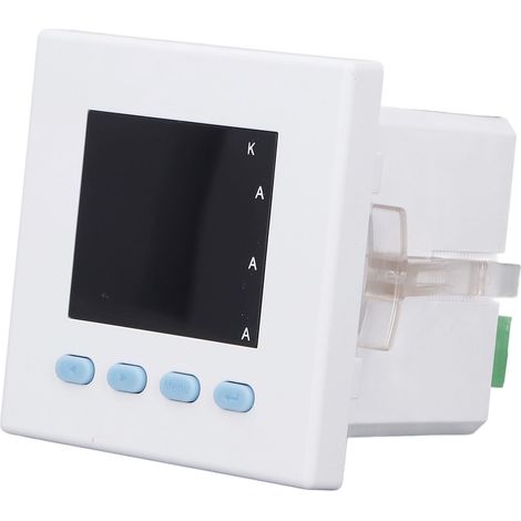 Compteur d'électricité numérique triphasé intelligent, boîtier en ABS ignifugé, ampèremètre pour l'automatisation de la distribution, 220 V CA (1/5)