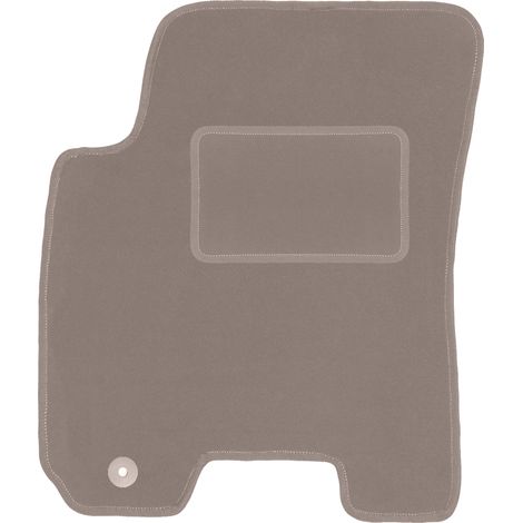 Alfombrilla beige para conductor Hyundai Tucson I SUV (2004-2010)