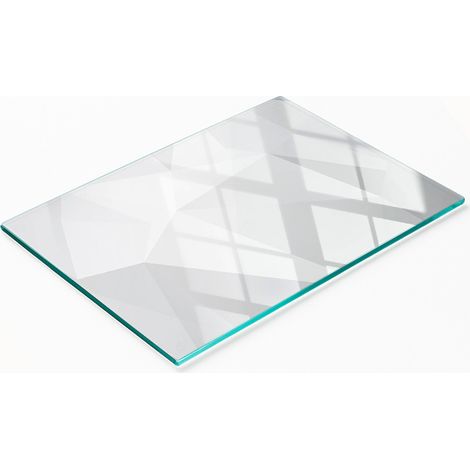 Tagliere da cucina in vetro temperato con grafica astratta decorativa, 80x52 cm. (1/5)