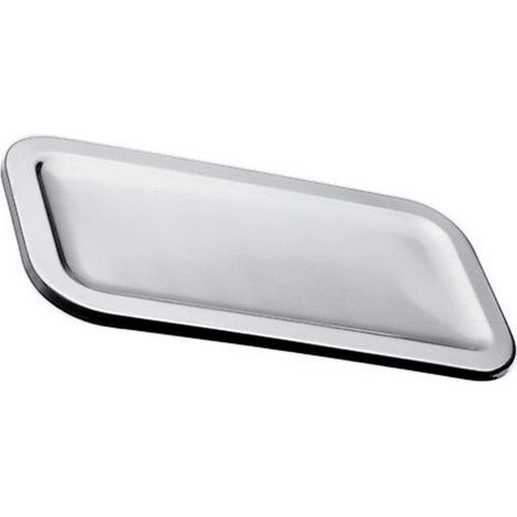 PIAZZA Coperchio per Portavivande - in Acciaio Inox - 9,5 x 19,5 Cm
