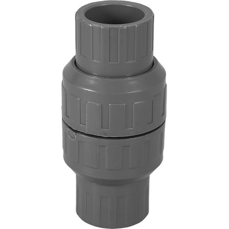 Clapet anti-retour pour raccord de tuyau PVC/tube d'eau, accessoire anti-retour (1/4)