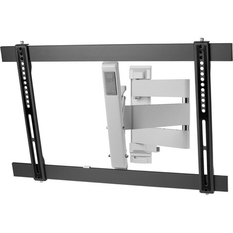 Support TV mural full motion One For All WM6652 noir et blanc 32-84 pouces VESA jusqu’à 600x400 (1/2)