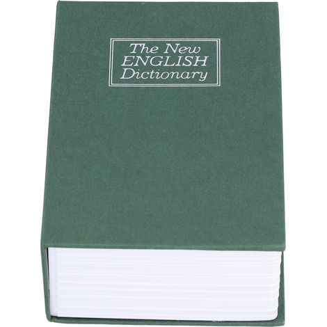 Un coffre-fort innovant en forme de dictionnaire, idéal pour la maison, le bureau et les voyages. (1/5)