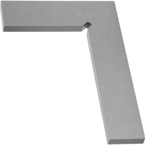 Règle d'angle, niveau de précision 2, rapporteur à 90 degrés avec bord plat (100 x 70 mm) (1/5)