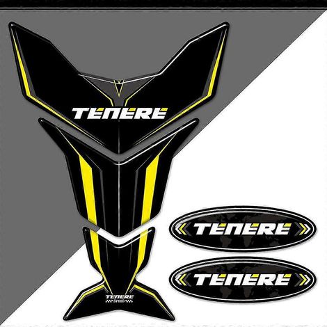 Autocollants Tenere Super Tank Pad Protector, protection de réservoir, emblème, logo, carénage, garde-boue pour Yamaha 700 1200 Xt Z Xt1200z--2 (1/5)