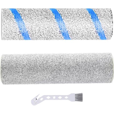 2 Pezzi Panno a Rullo per Ecovacs Deebot X8, X9 Pro Omni, T80 Omni, X11 Omni Robot Aspirapolvere Ciclonico Ricambi, X9, X8, T80, X11 Accessori Panno a Rullo