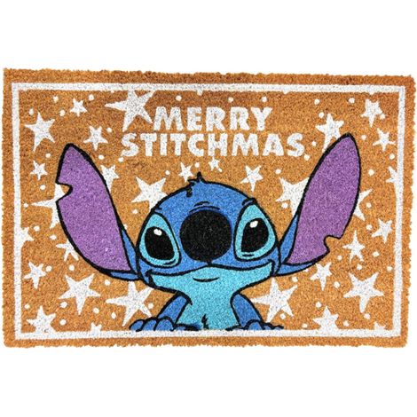Zerbino Stitch Merry Stitchmas 40x60cm Multicolore Peraga Christmas