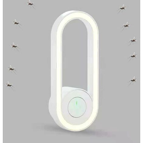 rpulsif Nuisibles - Lampe De Nuit - Blanc- Rpulsif Anti-nuisibles - Prise Intrieure - Rpulsif Anti-moustiques Et Anti-acariens (1/5)