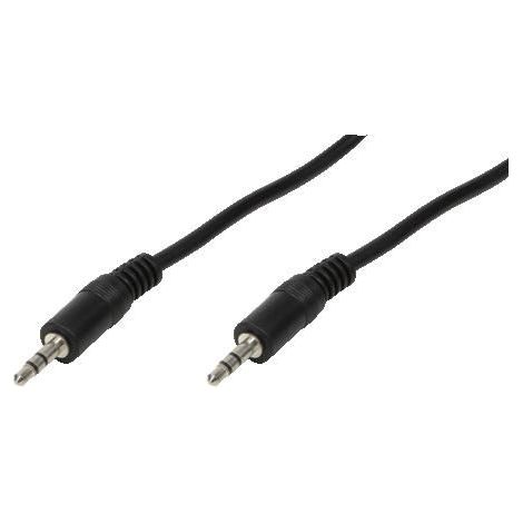LogiLink 3.5mm - 3.5mm, 10m cable de audio 3.5mm Noir