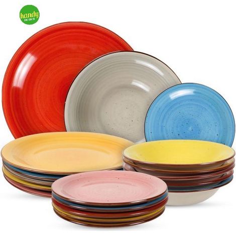 Servizio piatti Geo Casa Collection 18pz