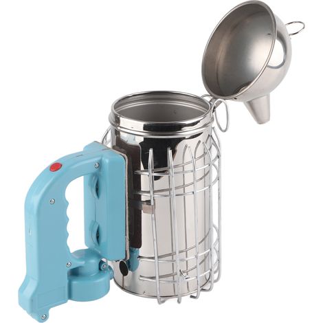 Fumoir électrique en acier inoxydable pour ruches, accessoire d'apiculture (1/5)