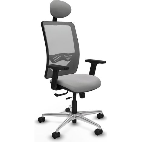 Chaise de bureau piqueras y crespo Zulema noir mousse haute densité (1/2)