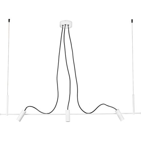 Faro Clap Linear 3x6W Hänge-Deckenleuchte für den Außenbereich, weiß, IP65, 3000 K (1/2)