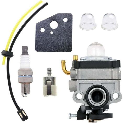 Kit de Carburateur Filtre à essence Tuyau kit pour BHX2500 BHX2500V EBH252U EBH253U ER2650LX avec Bougie d'allumage avec tuyau d'huile, boule de démarrage, bougie d'allumage (1/5)