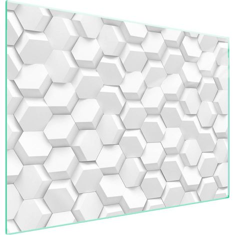 Plaque de protection en verre pour poêle, motif 70x52 (1/5)