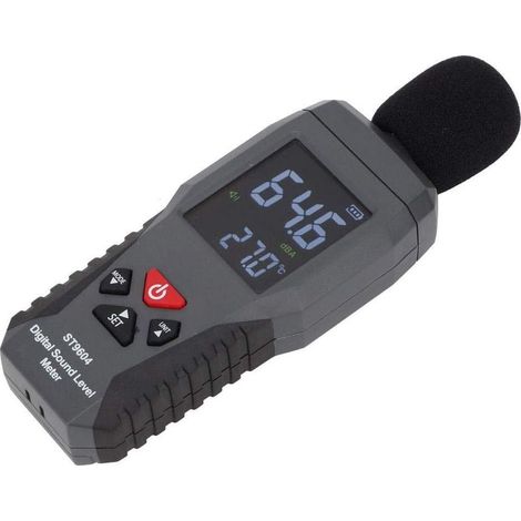 Sonomètre SMART SENSOR Sonomètre Enregistreur de Niveau Sonore Testeur du Bruit Sonomètre Audionumérique, Plage de Mesure 30-130dB (1/5)