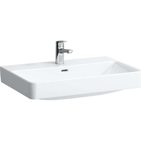 LAUFEN PRO S Waschtisch, 1 Hahnloch, mit Überlauf, 700x465mm, (1/5)
