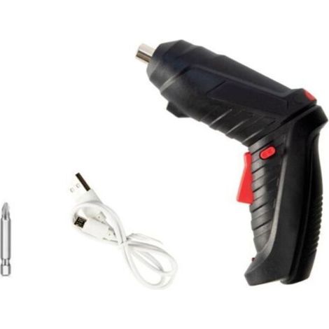 Ensemble de tournevis électrique rechargeable et accessoires
