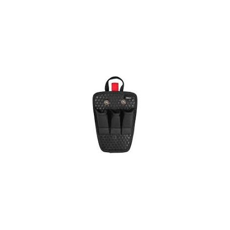 B&W International Tool.Modul Pocket Nero - Borsa porta attrezzi con sistema Fidlock, compatibile con tre strumenti, capacit� massima 1 kg, in poliestere, senza attrezzi, ideale per cintura da lavoro