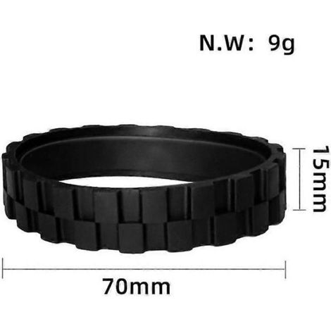 Lot de 4 pneus et roues pour aspirateur robot Irobot Roomba séries 500, 600, 700, 800 et 900, Roborock S5 Max et S6 Maxv (1/2)