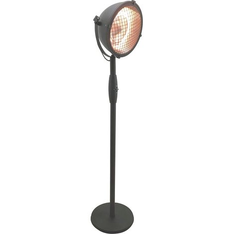 LACOR Chauffe-eau électrique pour pied, métal, noir, compact (1/2)