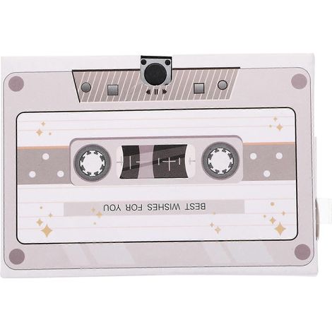 Cartes cadeaux, cartes de correspondance, cartes de remerciement, cartes d'amitié, cartes de félicitations-10.00X7.00X0.50CM-White