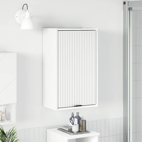 Teenpull – Badezimmerschrank Weiß 39 x 23,5 x 65 cm Holzwerkstoff, Metall (1/5)