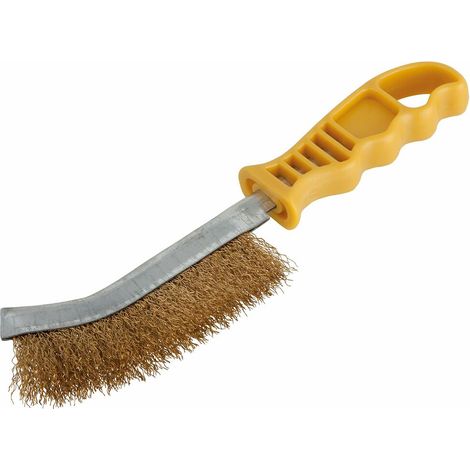 SPAZZOLA A MANO IN OTTONE WOLFCRAFT (1/3)