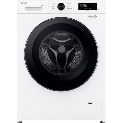 Lavadora de carga frontal de 9 kg, 1400 rpm - F94B15WHS - Lg -