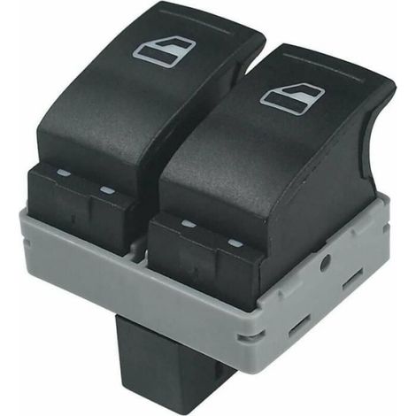 Interrupteur Lève-Vitre - 7E0959855A - Pour Volkswagen Transporter T5 T6 2005-2009 - Côté Conducteur - 1 Pièce (1/4)