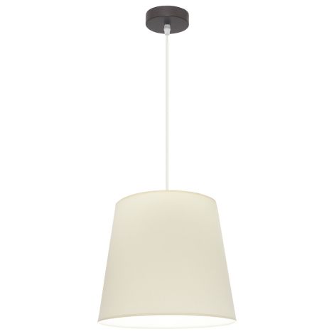 Lampada a sospensione Maldivas 1xe27 Marrone/beige Reg.35d de FABRILAMP.