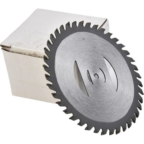 Lame de scie 110 mm 40T pour coupe-bordures, tête de débroussailleuse, lame métallique, pièces de rechange pour coupe-bordures AquaForge. (1/4)