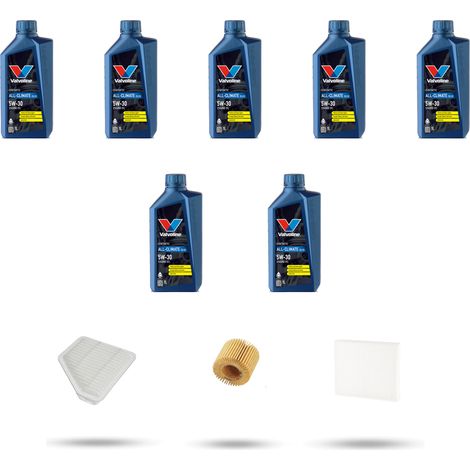Kit tagliando 3 FILTRI e 7L OLIO compatibile con Toyota Avensis III (T27) 2.0 D-4D 91kw Dal 2011 (1/5)