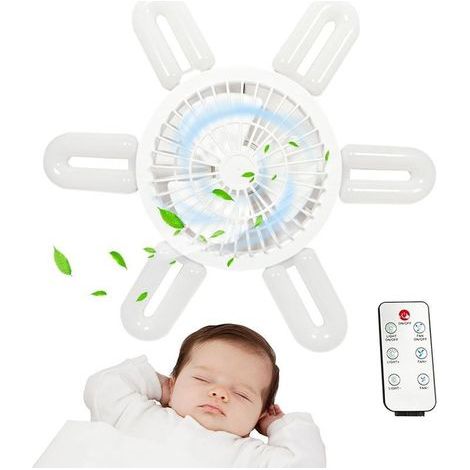 Fonctionnalité 2 En 1 Ventilateur à Douille LED, Lumière Réglable à 360 Degrés, Ampoule Silencieuse Pour Plafond 16,14 X 16,14 Pouces Pour Améliorer (1/5)