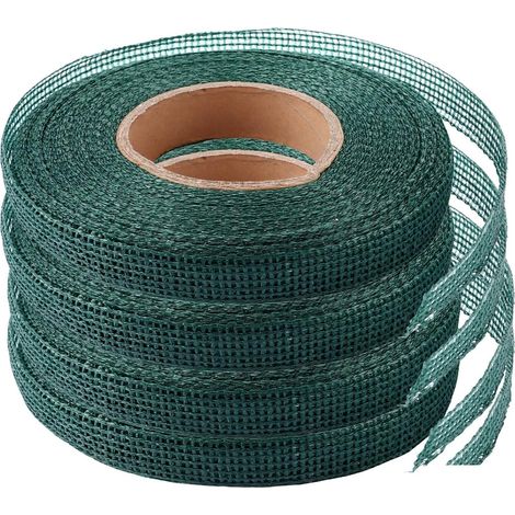 4 Pièces Lien Plante 3 cm X 50 m Attache Jardin Verte PE Ruban Souple Tuteurage Arbre Vigne Fixation Plantes Liens Ligatures (1/4)