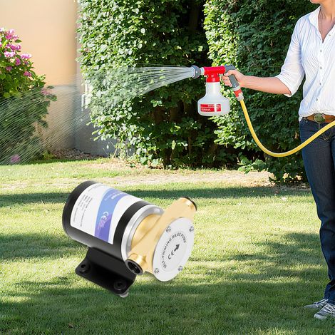 30 L/min 12 V Druckerhöhungspumpe Warmwasserpumpe Heiß-Kaltwasser-Druckpumpen (1/5)