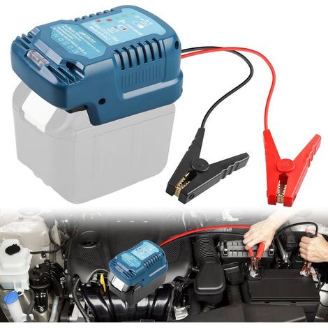 18V Starthilfe – Tragbares Schnellladegerät für Autobatterien – 12V Booster-Adapter (1/5)
