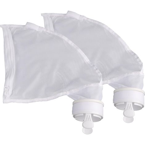 Bolsas de repuesto de nailon con cremallera (paquete de 2) compatibles con los limpiadores de piscinas Polaris 280 y 480. (1/5)