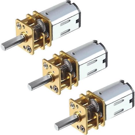 N20 Miniatur-Metallgetriebemotor, 3 V DC, 30 U/min, Miniaturmotor für Elektroschrauber (1/5)