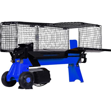 AMA – Fendeur de bûches électrique 5T – Moteur 2200W – Force de pression 5 tonnes – Longueur max de bûche 52 cm
