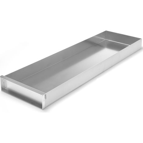 Bandeja de aluminio para confitería, cerrada, oblonga, 580x200x(H)50mm Hendi 689868