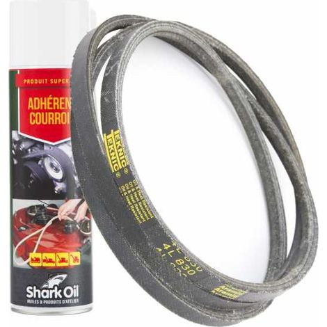 Courroie tondeuse Tiger Belts 4L830 kevlar trapézoïdale 12,7 x 2108 mm + adhérent (1/5)