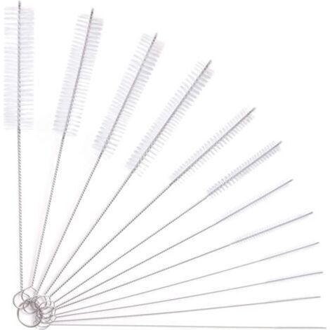 12pcs Tube Cleaning Brush, Tube Cleaning Brush for Baby Glass Bottle Kettle Keyboard, Pipe Cleaning Brushes (1/5)
